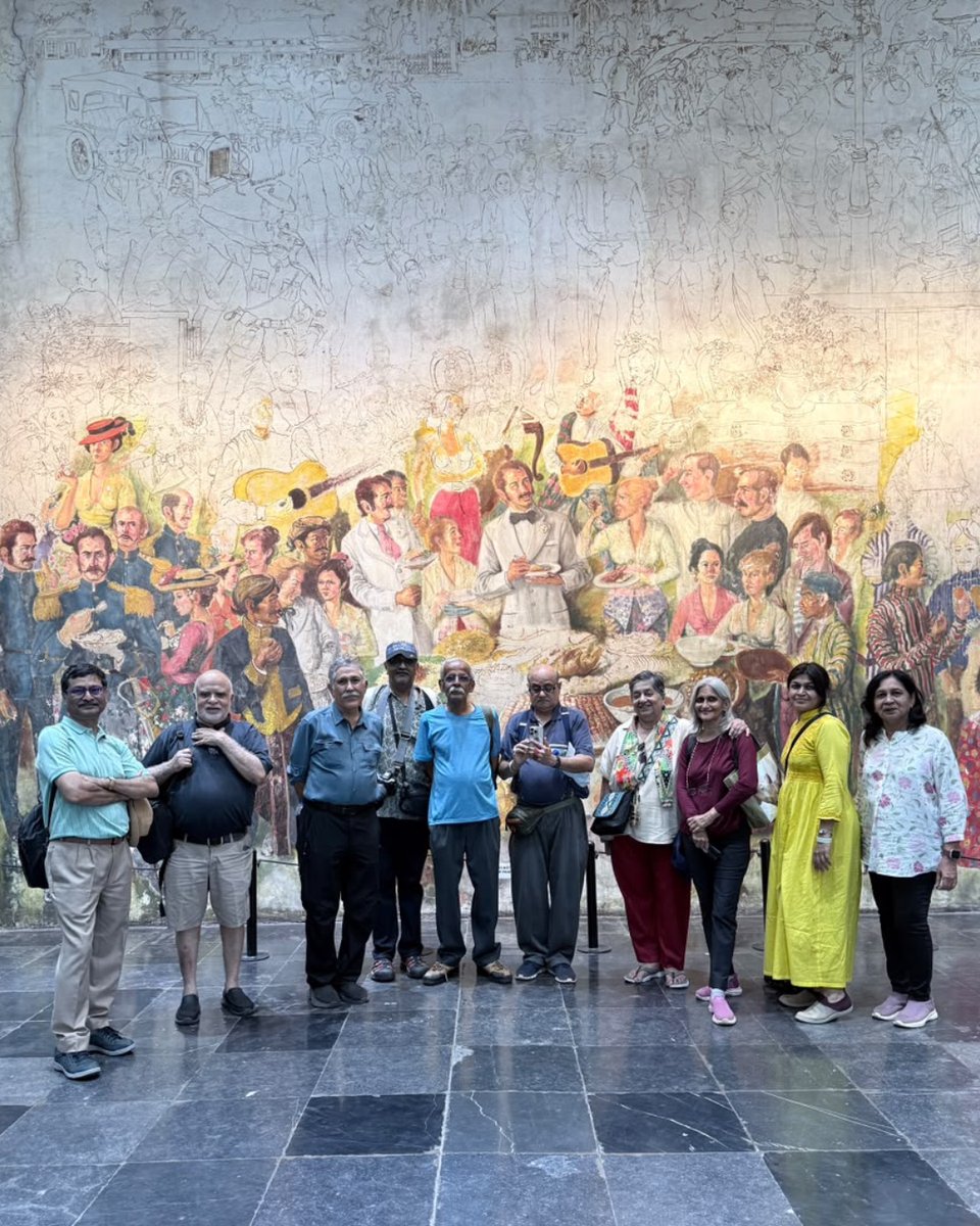 TravelWithKhaki's tweet photo. #BEYONDBALI DIARIES – DAY 2️⃣ 🇮🇩

On Day 2 of our first ever #BeyondBali tour of Indonesia, we went on a tour of Old Batavia, the former colonial capital of the country when it was under the Dutch. We stepped out of our hotel to the beautiful Kota Intan Bridge and took a short bus ride to Zero Point Jakarta by the Harbourmaster's Tower, where the modern city began.

At the Harbourmaster’s Tower, we had magical, panoramic views of the Sunda Kelapa harbour, and posed with the iconic wooden boats that still ply across Indonesia, carrying cargo. From there, we time-travelled at the National Museum, where from fossils of Stegodons and the earliest humans, to the vibrant cultural history of Indonesia, facets of Indonesia's rich, layered history were revealed.

After lunch at the iconic Café Batavia, we had another deep-dive at the Jakarta History Museum. This instance, we time travelled through the history of Indonesia’s capital. We ended the day wandering through Old Batavia on a guided tour that ended at our hotel.

In the evening, our guests went their different ways, depending on their interests.

On Day 3, we will head to Bandung in the highlands – the equivalent of Pune to Jakarta’s Mumbai.

Want to see the world with us? Join us for our upcoming international tours:
#UltimateUzbek to Uzbekistan from 26 Oct - 2 Nov, '26.
#LureOfLanka to Sri Lanka from 14-21 Nov, '26
#AngkorAndMore to Cambodia from 21-28 Nov, '26
#EyeOnEgypt to Egypt from 5-14 Dec, '26
#JordanJaunt to Jordan from 26 Dec, '26 - 1 Jan, '27

➡️ Read the tour brochures here: https://t.co/cykTGsqP5t

Bookings are open. For bookings and inquiries, please call us on +91 89281 57148.

#KhakiTours #TravelWithKhaki #InternationalTrips #GroupTours #Uzbekistan #Cambodia #Egypt #Jordan #SriLanka