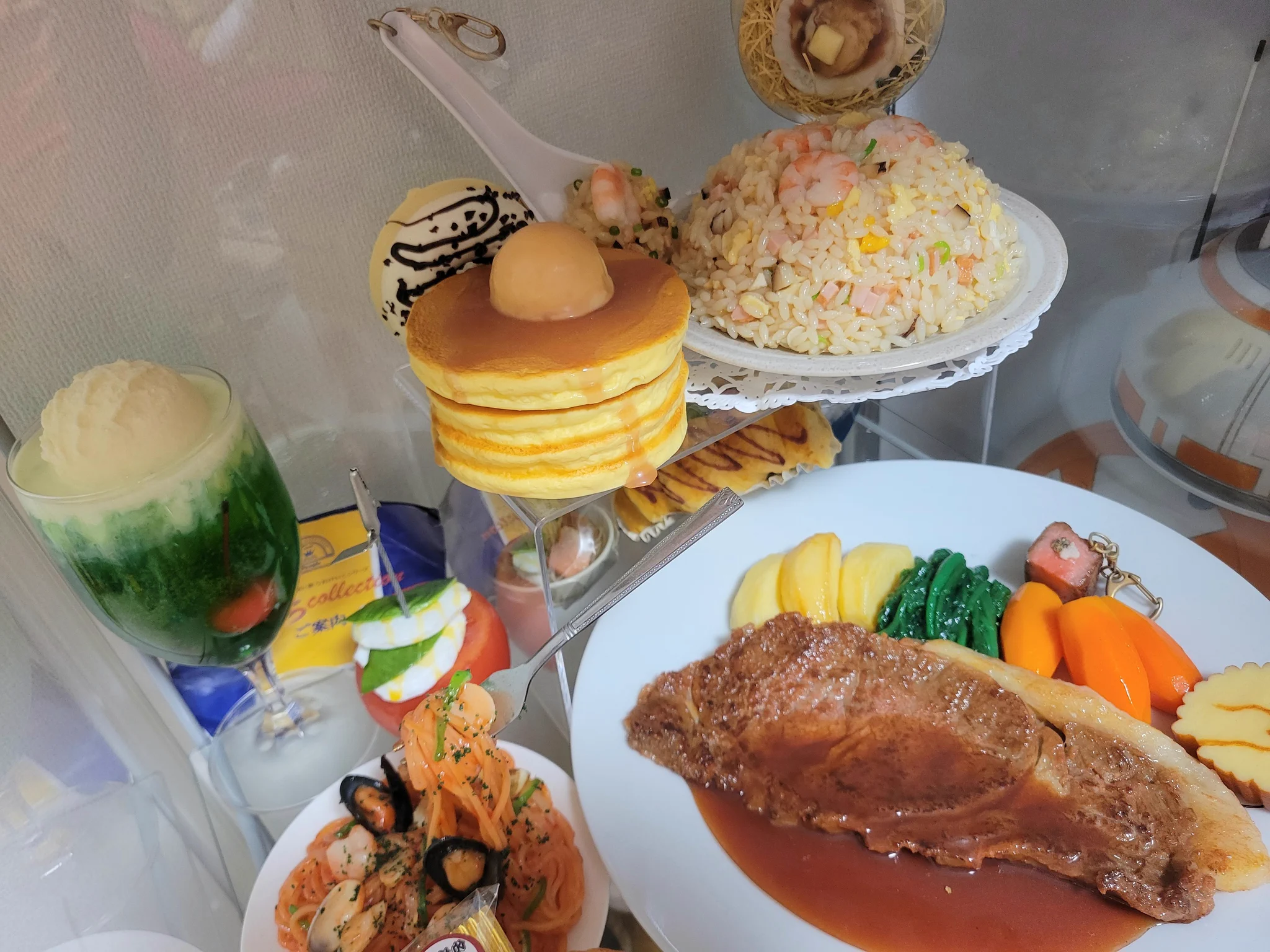 にこに　食品サンプル　カフェラテ　ペン立て　プリン 株式会社いわさき_食品サンプル on X: 