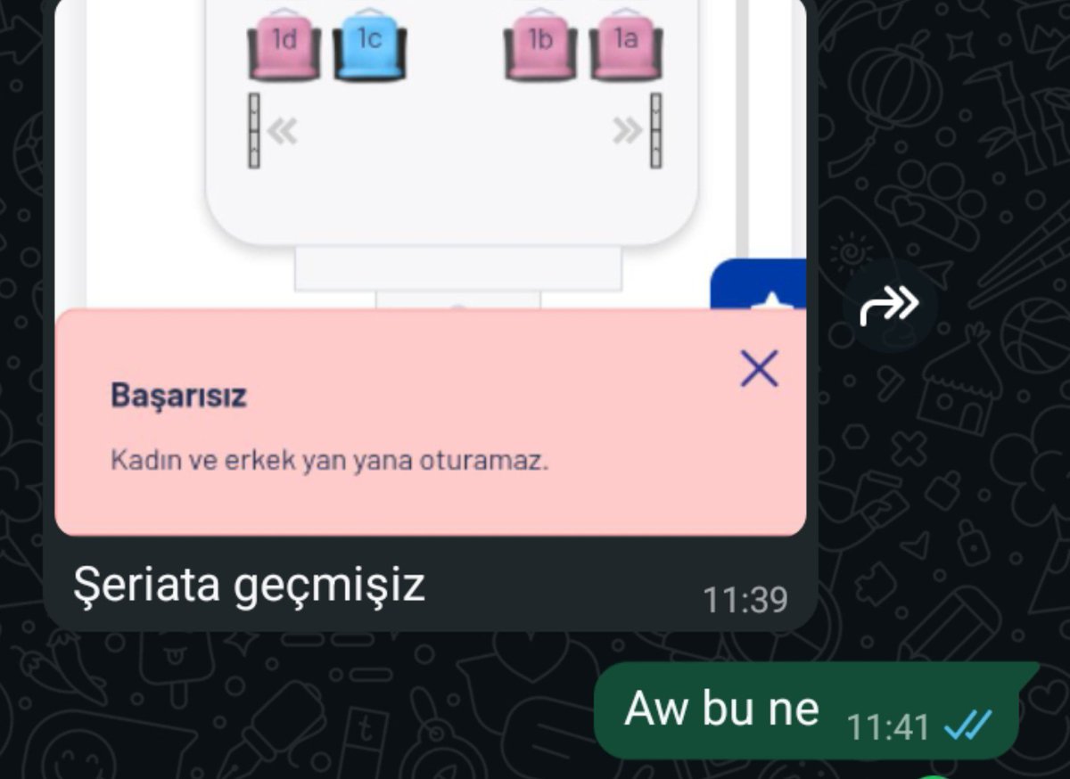 tatli_teto's tweet photo. Bu nasıl bir rezillik aw kadınla erkek yan yana oturamaz ne https://t.co/dJXFqtg2IS