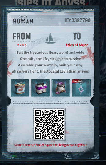 captaingyt's tweet photo. 🌊 The Isles of Abyss are calling. The Once Human: Isles of Abyss reservation event is now live!
#OnceHuman #OnceHumanCC #IslesOfAbyss #ワンスヒューマン #VirtualPhotography #captaing @captaingyt https://t.co/JXQQlZ71U4