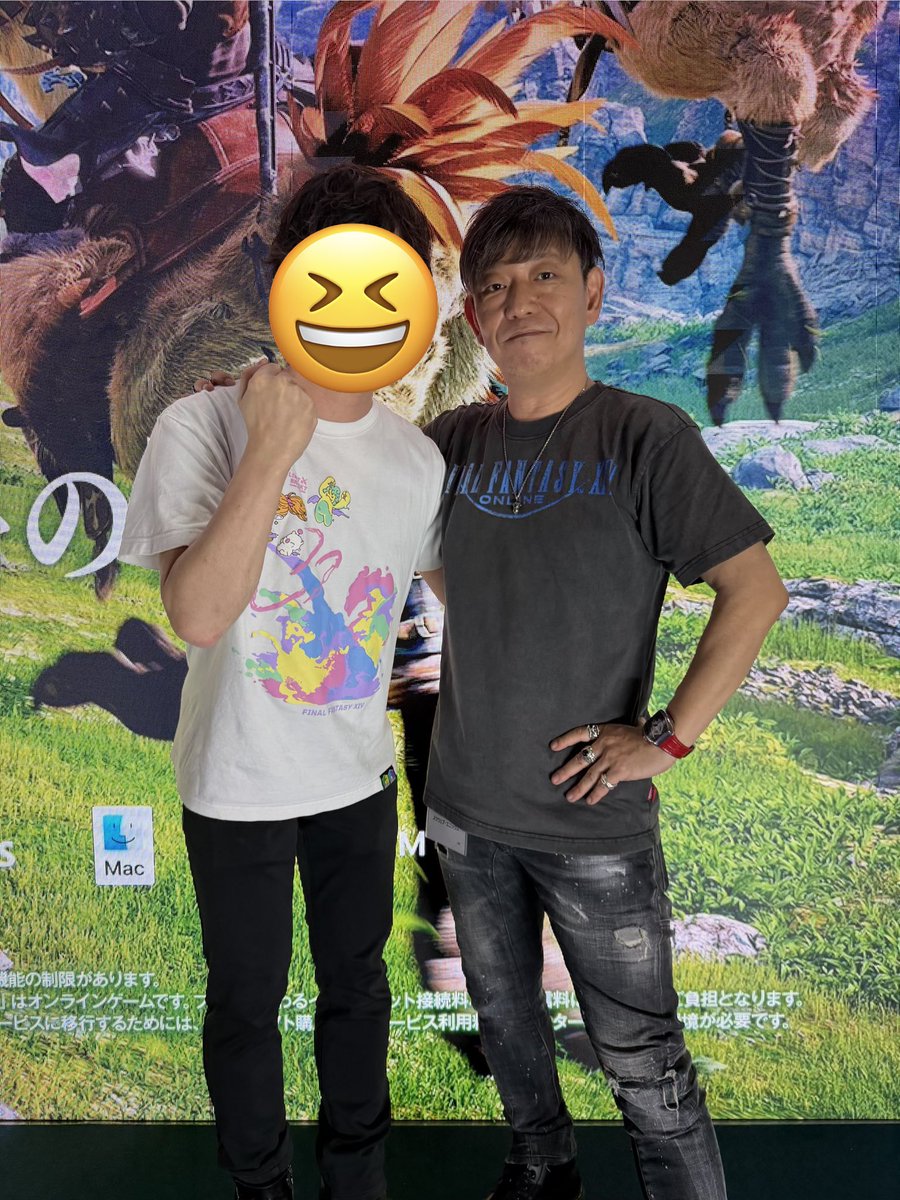 DoubleT2236's tweet photo. スクエニブースで吉Pにお会いすることが出来ました…❗️😭感動
吉P、いつもありがとう‼️

#TGS2026
#スクエニTGS https://t.co/1QDJH2VYIB
