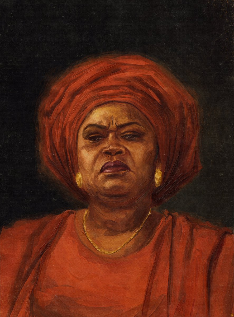 AnthonyAzekwoh's tweet photo. My new painting.
Iya Segi https://t.co/8LkrLpjasl
