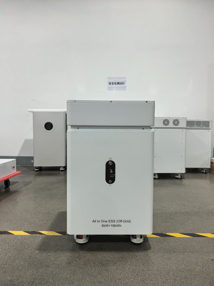 meidusolar's tweet photo. Fresh off the line: 6kW + 16kWh All-In-One Off-Grid ESS ⚡

• 6kW Inverter + 16kWh LiFePO4
 • Mobile plug &amp; play (caster wheels)
 • Smart BMS | 100% burn-in tested

Factory-direct B2B supply &amp; OEM/ODM ready.

#EnergyStorage #OffGridSolar #LiFePO4 https://t.co/ON48nVZPrJ