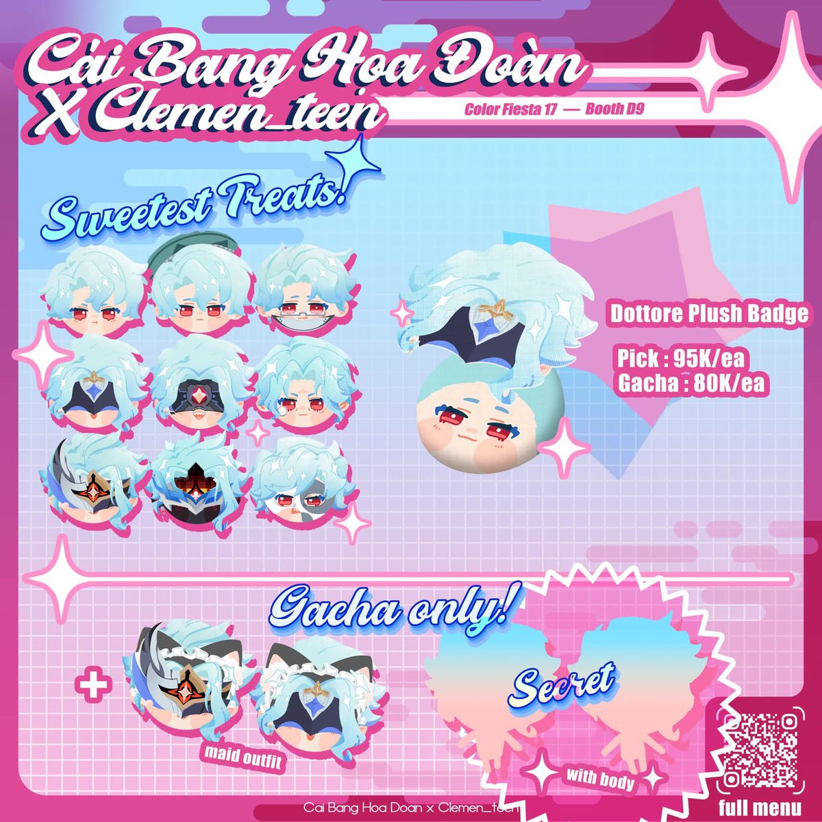 KhueLuan2111's tweet photo. [ 🇻🇳HCM🇻🇳 COLOR FIESTA - BANNER PREVIEW ]  🫶💙 

Date: 3-4/10/2026 
Booth: D9 

The product will be available on Etsy after the event, or if you'd like to pre-order, you can dm us 🫶 Thankkkkk 

#Cofi17
#ColorFiesta
#GenshinImpact https://t.co/TRu6SA1VFu