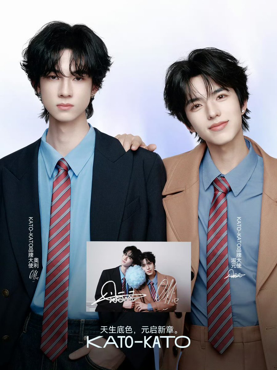 ShuyuanTHFC's tweet photo. ด้วยความมุ่งมั่น ผมจึงสำรวจแง่มุมมากมายของชีวิต 
ด้วยความบริสุทธิ์ ผมจึงตีความตัวตนที่แท้จริงอันหลากหลาย

ความสดใสและเปล่งประกาย ส่องแสงอย่างเป็นธรรมชาติ 
ด้วยคุณสมบัติจากภายใน บทบาทครั้งใหม่ได้เริ่มต้นขึ้นแล้ว

ผมตื่นเต้นมากที่ได้เป็นแบรนด์แอมบาสเดอร์ของ KATO!

#ShuyuanTHFC https://t.co/YawMYqWUof