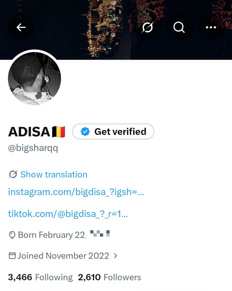 bigsharqq's tweet photo. A BIG THANK YOU TO MY 2.6K MUTUALS. I LOVE Y'ALL ❤️😘🔥

'VERY PROUD TO BE A 30BG!! https://t.co/eTc9GiP72r