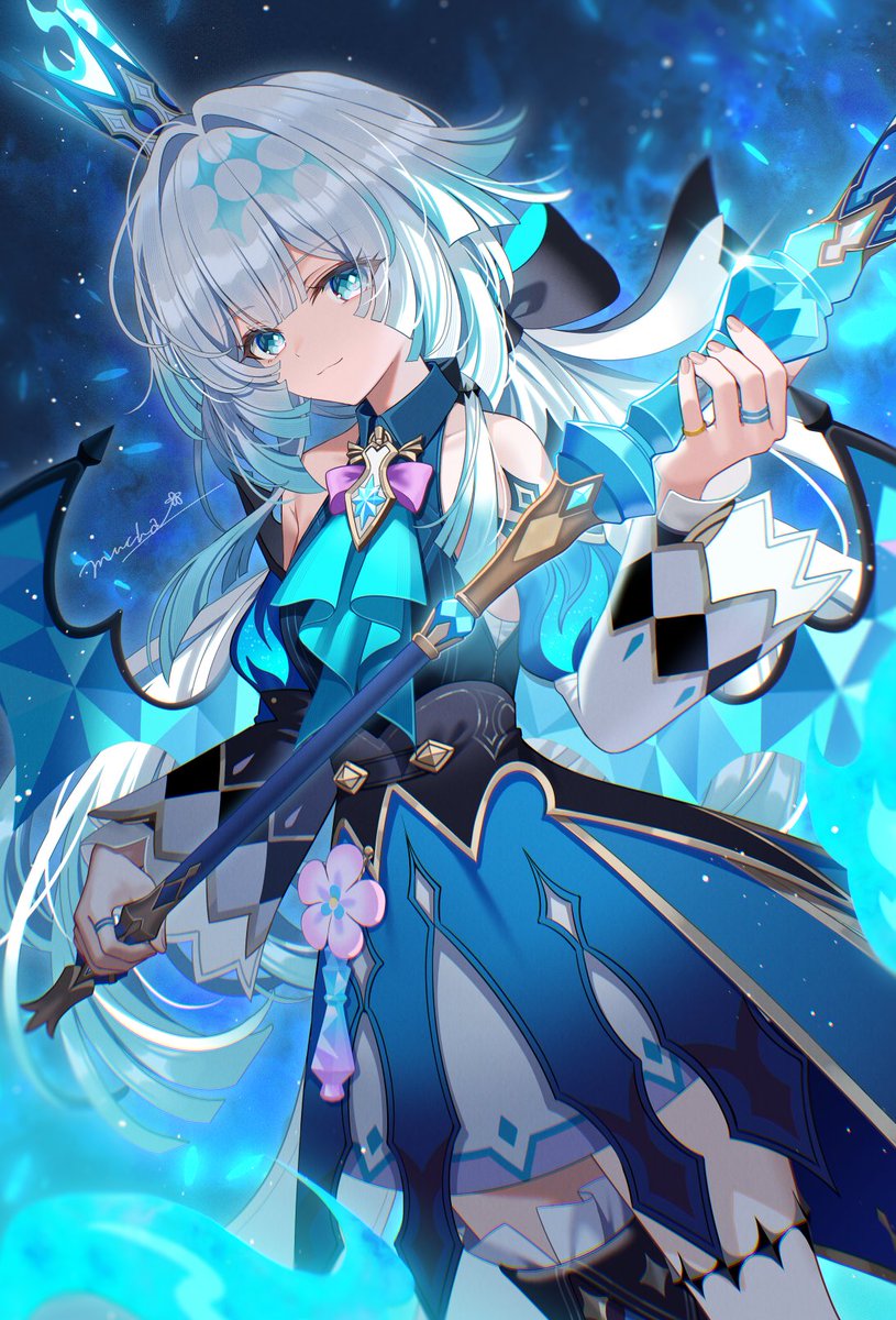 misa_chainchroA's tweet photo. ♟️🔷#ケリュドラ #Cerydra #崩壊スターレイル #HonkaiStarRail https://t.co/GcmRlZV1H9