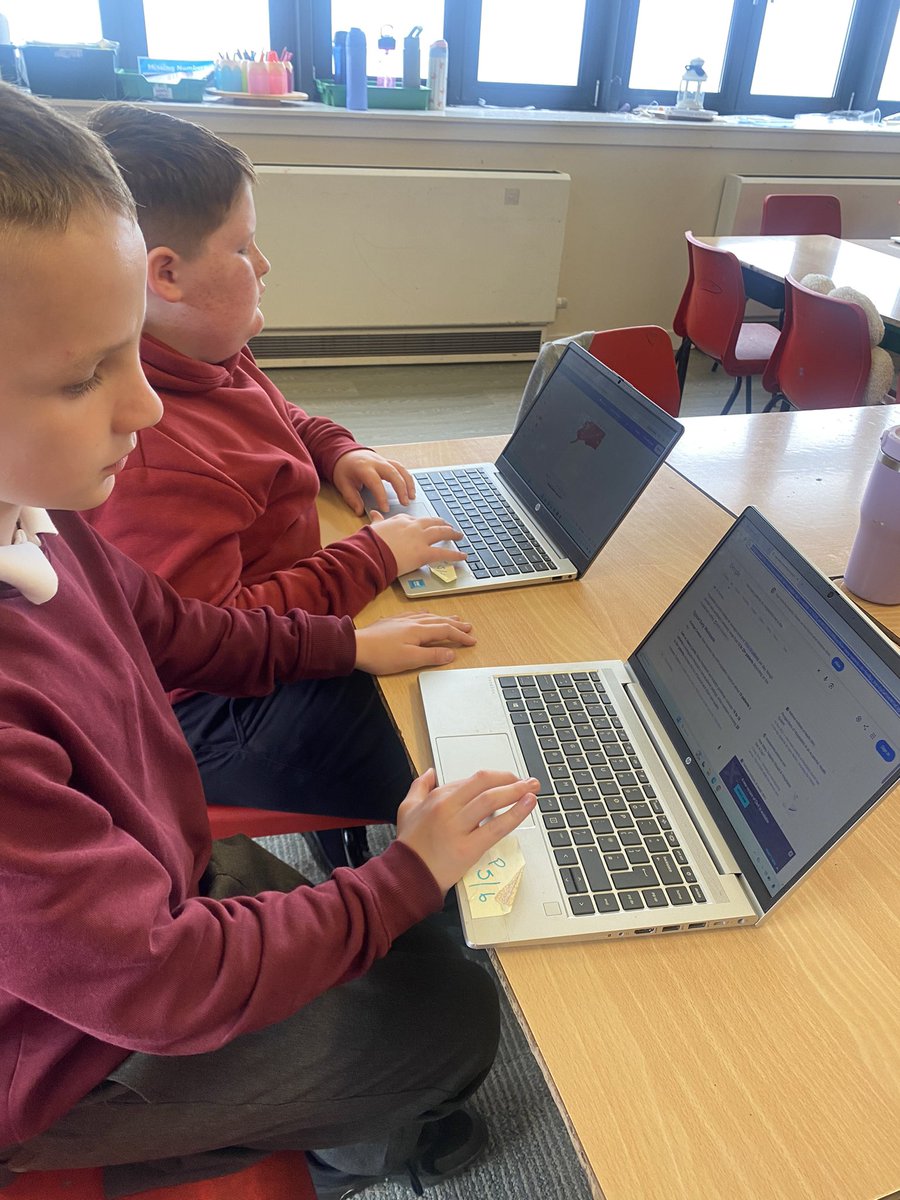 P6_5StMichaels's tweet photo. Fully focused and totally engaged as they carry out additional research for their Expedition Learning projects! 🔎📚✨ So much curiosity, collaboration and fantastic learning happening! 👏🌟#Focus #Collaborating #Communicating #Adapting #DreamBelieveAchieve https://t.co/GFm9kW1uFO