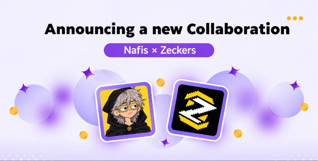 Nafis_4v's tweet photo. I’m giving away 10 GDT Spots for @ZeckersNFT 👀

• Supply: 3333
• Mint: 0.0026 $ZEC
• Deadline: 24 hours

Just Task:
✅Follow @Nafis_4v &amp; @ZeckersNFT 

I will directly DM the winners to ask for Address.

Good luck everyone 🫡 https://t.co/ckgh05WJA1