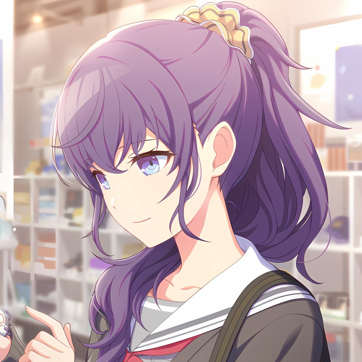 mafumrlon's tweet photo. I just want to let you guys know that all the untraineds of the 4* cards Mafuyu got this year has her smiling softly ♡ https://t.co/EEC2uez1hh