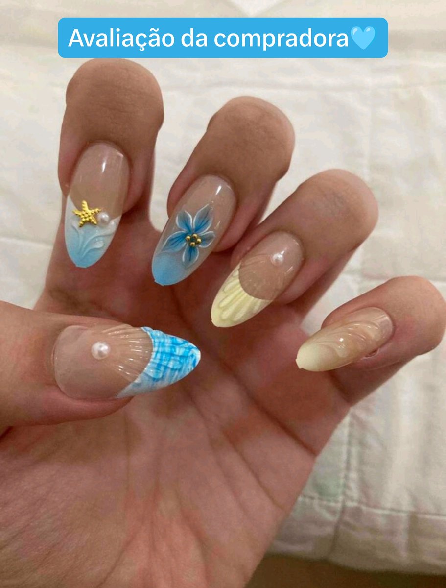 Miacolluttii's tweet photo. o problema de entrar na SHEIN “só pra olhar” é que você encontra uma unha postiça dessas e depois aparece uma avaliação assim:

“comprei e chegou exatamente como na foto”

aí acabou pra mim 😭
OLHA ESSA UNHA NA MÃO DELA????? https://t.co/z3a6mqAOaS