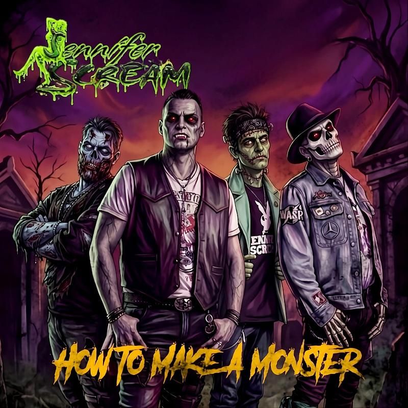 METALWAVEItaly's tweet photo. JENNIFER SCREAM: il nuovo singolo ''How to Make a Monster'' #metalwave #AgainstPR #JENNIFERSCREAM #HowtoMakeaMonster #Unfaithful https://t.co/yC45Qq5trJ