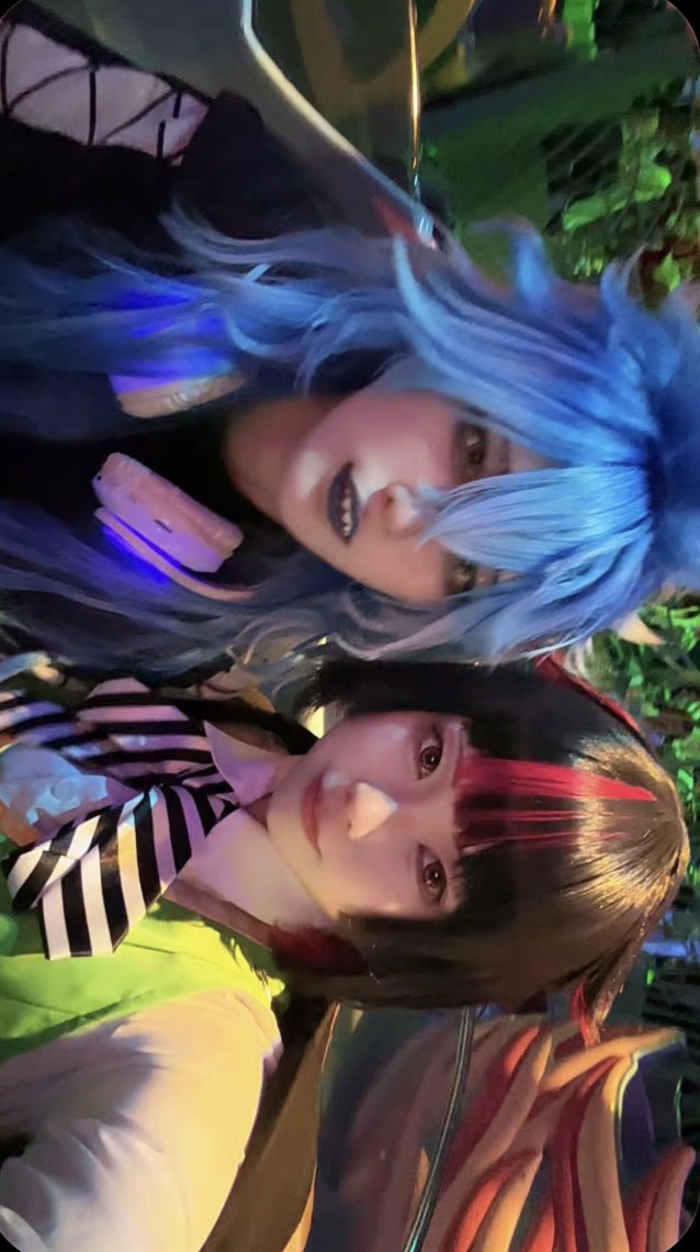 C0___yade's tweet photo. 🌊インパ💀🦇

#Dハロ仮装2026
#Dハロツイステ https://t.co/IFwWbjfOD2