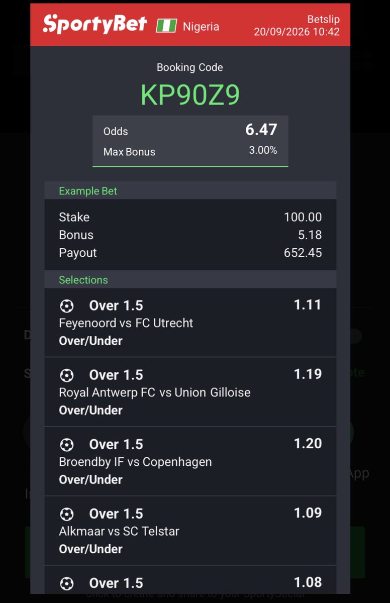 Switzpunt's tweet photo. Today Switz odds ready 🔥🔥✅✅

Boomluck💥💥

Congratulations 🎉 

#Sportybet 
#Switzodds
#Boomluck https://t.co/mACWP0r0r7