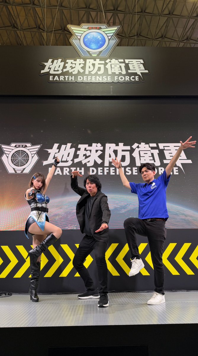 D3_PUBLISHER's tweet photo. 【#TGS2026 閉幕】
「東京ゲームショウ2026」D3Pブースへご来場＆配信ご視聴いただきありがとうございます。
残念ながら台風の影響で4日開催となりましたが、新情報もりもり＆魅力的なキャスト一同でお送りいたしました🙌
配信はYouTubeアーカイブからご覧いただけます✨
https://t.co/0G9tst5rhb
また皆様にお会いできることを楽しみにしています。ありがとうございました！

#D3PTGS2026 #EDFTGS2026