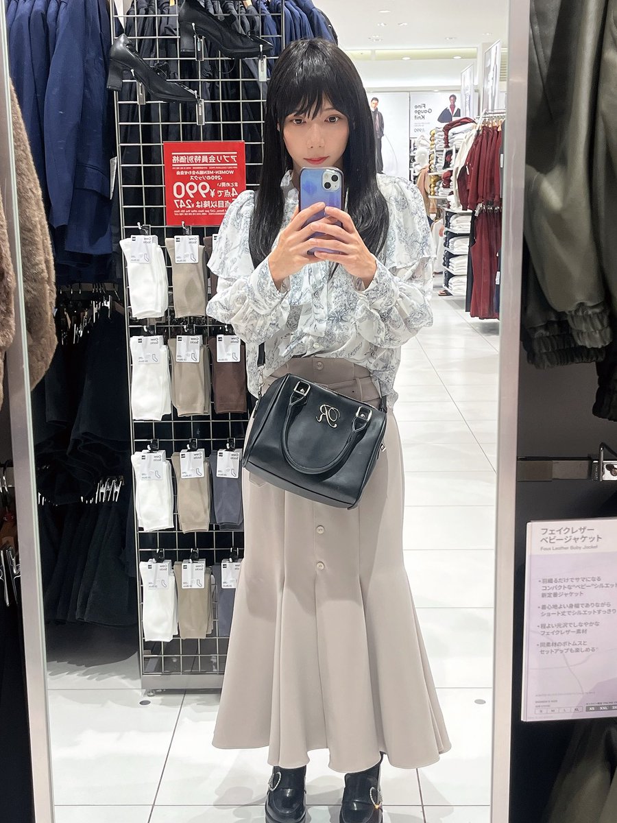 katomrtt's tweet photo. 女装して映画観てきた！
超かぐや姫面白かった🥰
#男の娘 https://t.co/EpAQDGxCY7