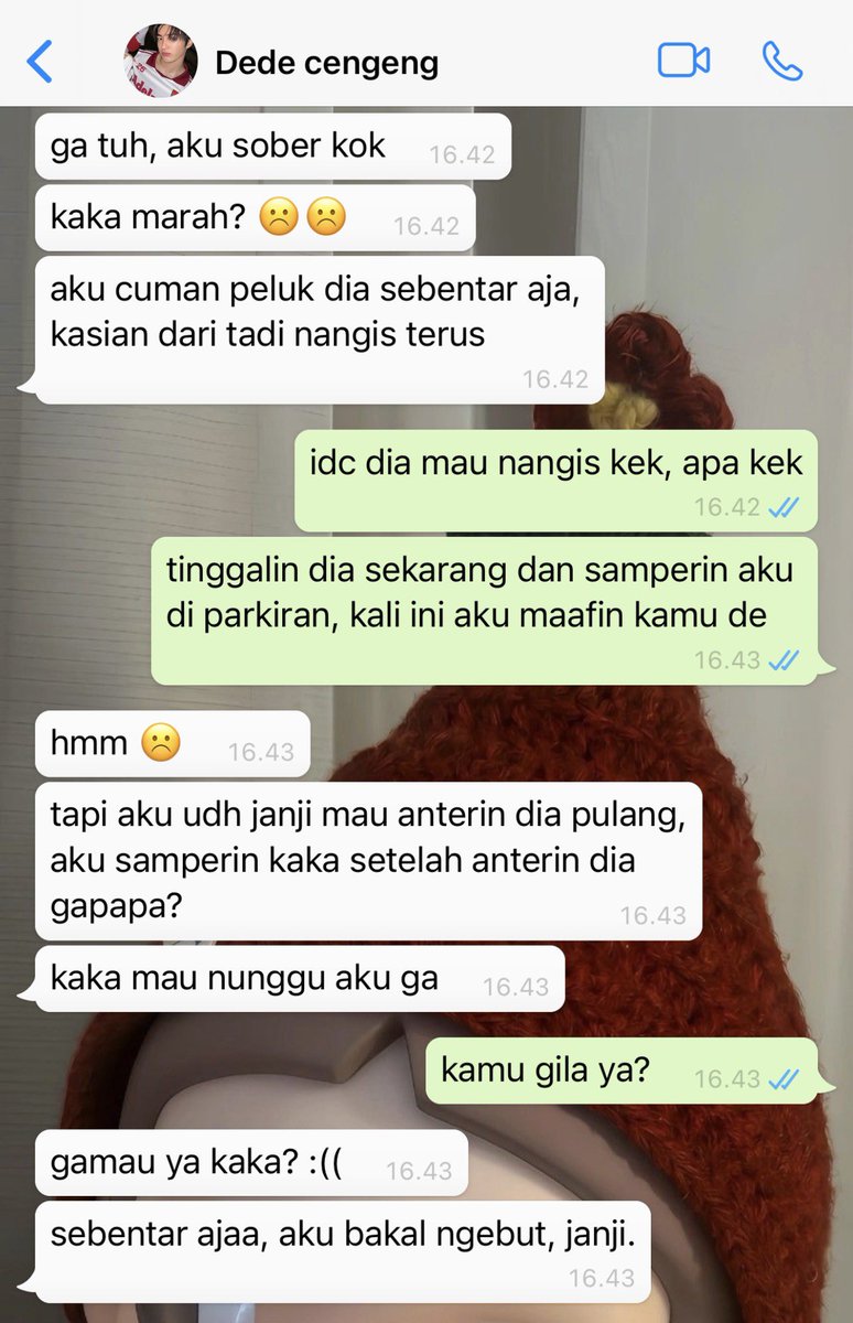 stellarhazelv's tweet photo. Keonhoon — Dede gatau salahnya dimana, Kaka bisa jelasin gak? https://t.co/8cTCRpwQNB