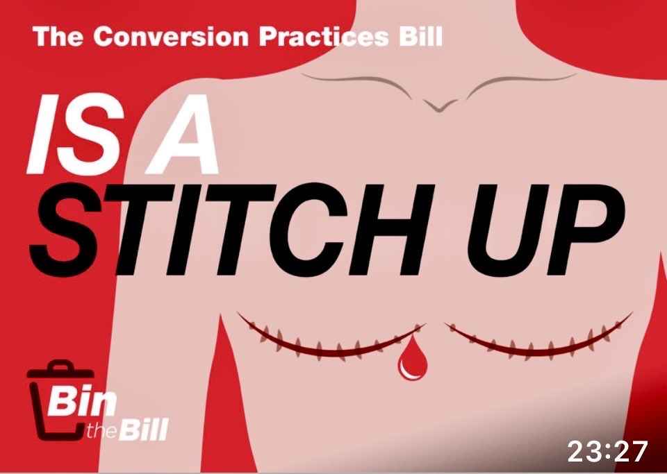 yonners's tweet photo. @BinTheBill_ Govt have no reliable stats on #ConversionPractices - as there's only 1 conversion practice happening.. the ongoing #ConversionOfGayToTrans - happening daily, in plain sight.
The #ConversionPracticesBill will legalise it! π‘
#BinTheBill_
#StopTransIngTheGayAway
@AllianceLGB https://t.co/cxoDRvj34Z