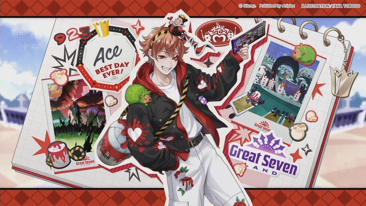 NRCofficiall's tweet photo. ACE GREAT LOOK HE GOT QUEEN OF HEARTS HAT 🥹🥹 https://t.co/cYW83aFE7x