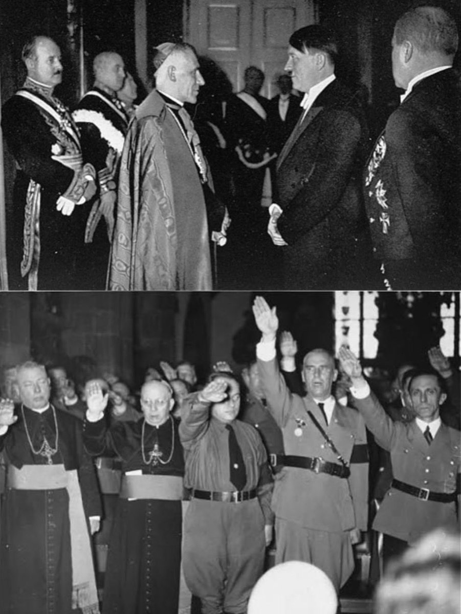 AlaricBoss's tweet photo. @KaiserAtlantean Talking shit on the Christendom, sucking on the Muslim and Jesuit’s penis at the same time. Very brilliant right? At this point NSDAP were just Bolsheviks themselves who looked forward to form the State of Israel.

Looks like you are incorrect completely, bozo. https://t.co/84NX20PVEe