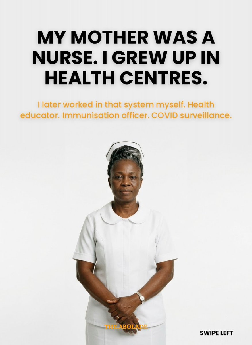 the_abolade's tweet photo. The writer Chimamanda Adichie lost her 21-month-old son in a Lagos hospital earlier this year.

My mother was a nurse. I grew up in health centers and later worked in that system myself.

They're right about all of it.

I want to add the part I watched from behind the desk. https://t.co/G1AsSO4RA7