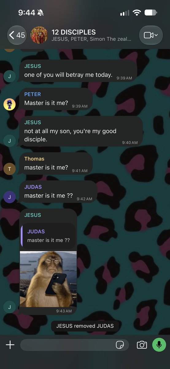 praisepal_'s tweet photo. Jesus comot Judas for settings 😭 https://t.co/ZGkKa3ftqG