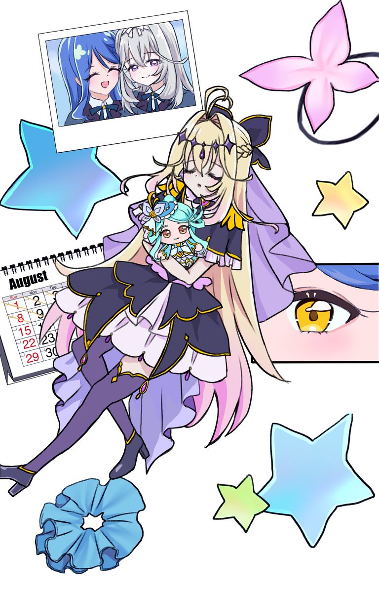 an_icy_cat's tweet photo. 次回名探偵プリキュアるるかちゃんとくれあさんの制服姿！それでは過去絵を見て見ましょう https://t.co/lwGSMfTVtz