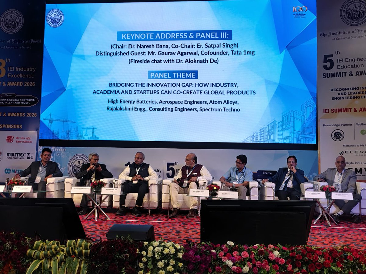 NBana's tweet photo. #Excellence Awards of The Institution of Engineers (India) (IEI) were held yesterday at the Scope Complex Auditorium, New Delhi. It was a diligently planned and meticulously executed event, and yet another demonstration of the confidence the engineering community places in IEI. https://t.co/BihhvsYwAI