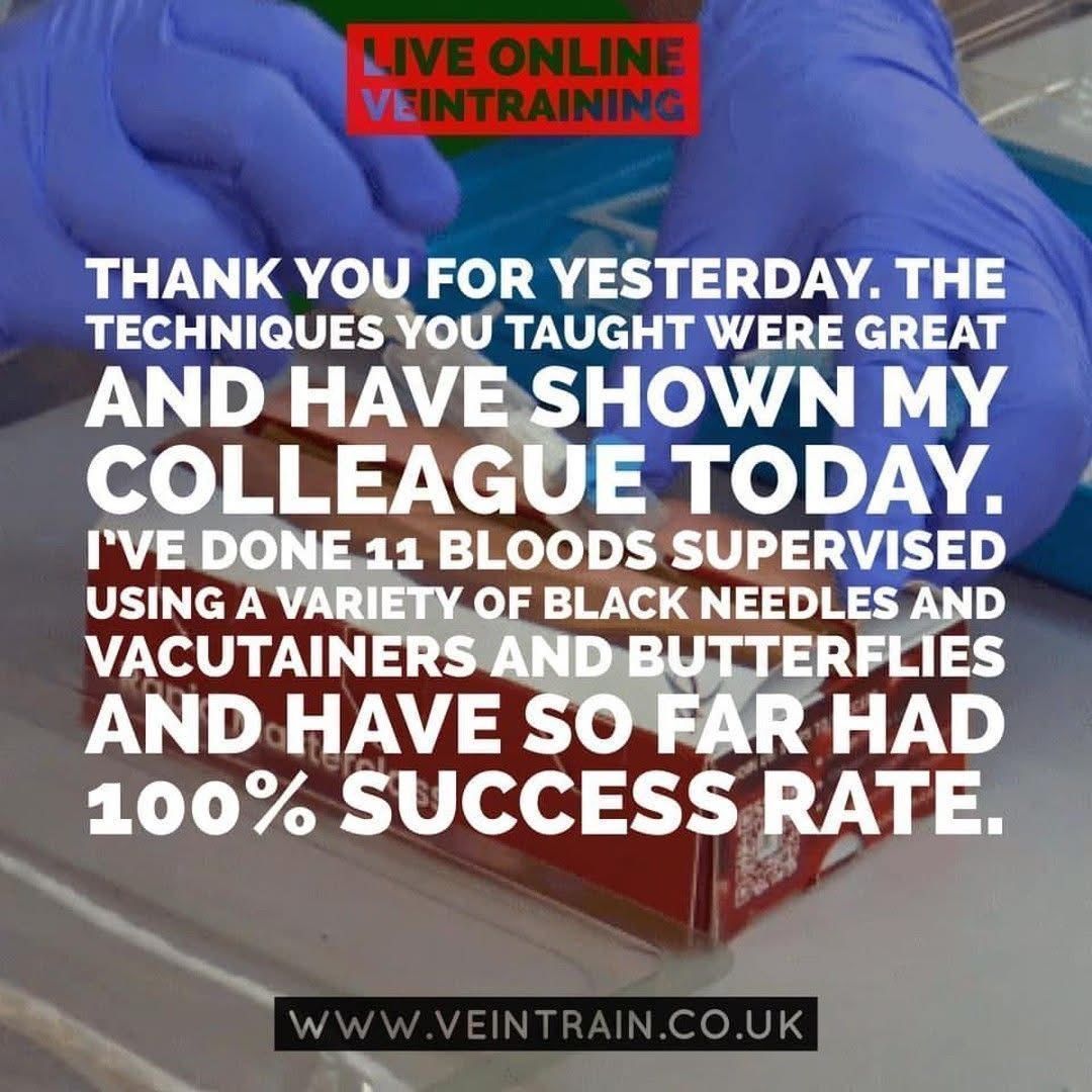 VeinTrainUK's tweet photo. Amazing tool  #online #elearning #simulation #NoPainVeinTrain #FlatPackVein https://t.co/mZUTVG8Pr8