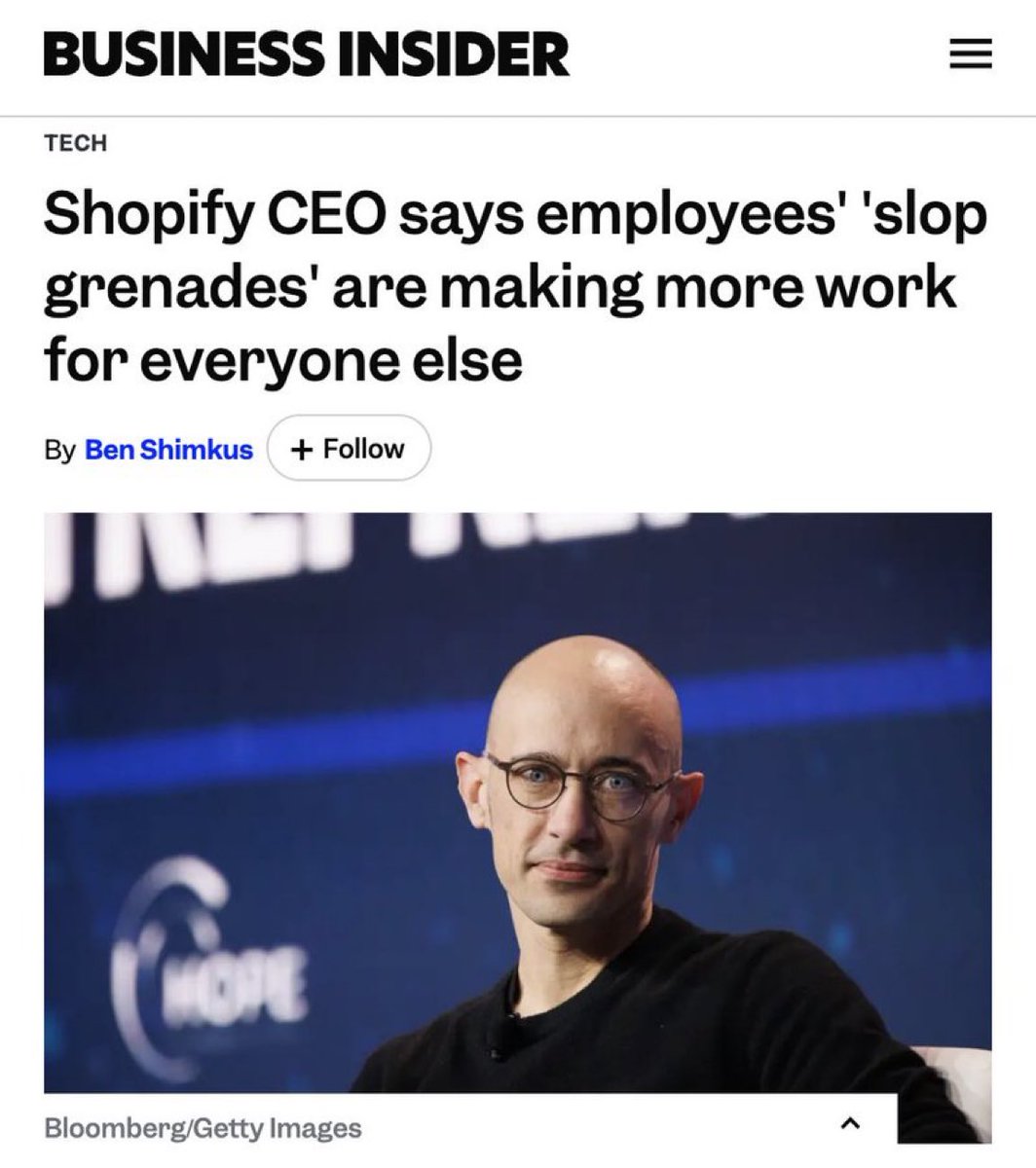 giffmana's tweet photo. omg I love the term "slop grenade" it's perfect thx @tobi https://t.co/hZ74ja0o81