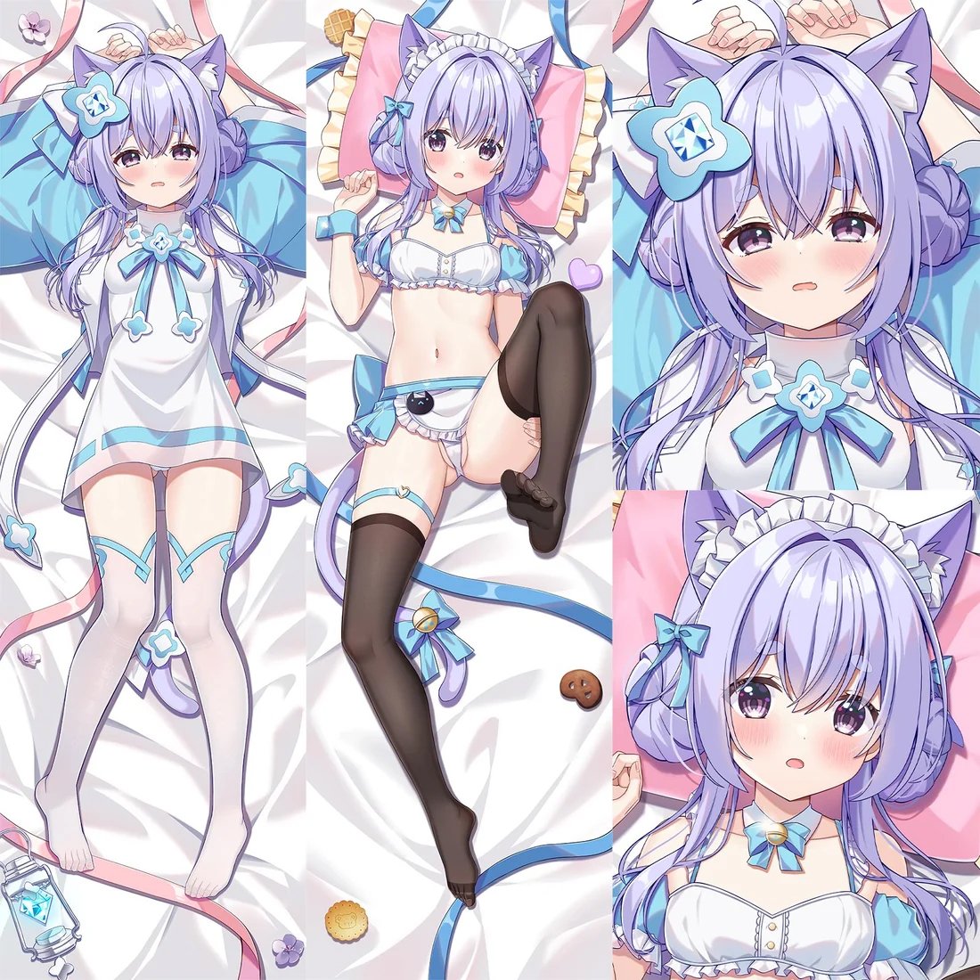 kazekami_chino's tweet photo. #maimai_art
ソルト 抱き枕カバー
 生地：2Wayトリコット（材質特性：細かい質感、柔らかくて滑らかな手触り、弾力性が良く、しわになりにくい、色が鮮やかで、糸引けにくい） 
 サイズ：160cm*50cm
https://t.co/D9BPcXoYRM https://t.co/akNcTByXVw