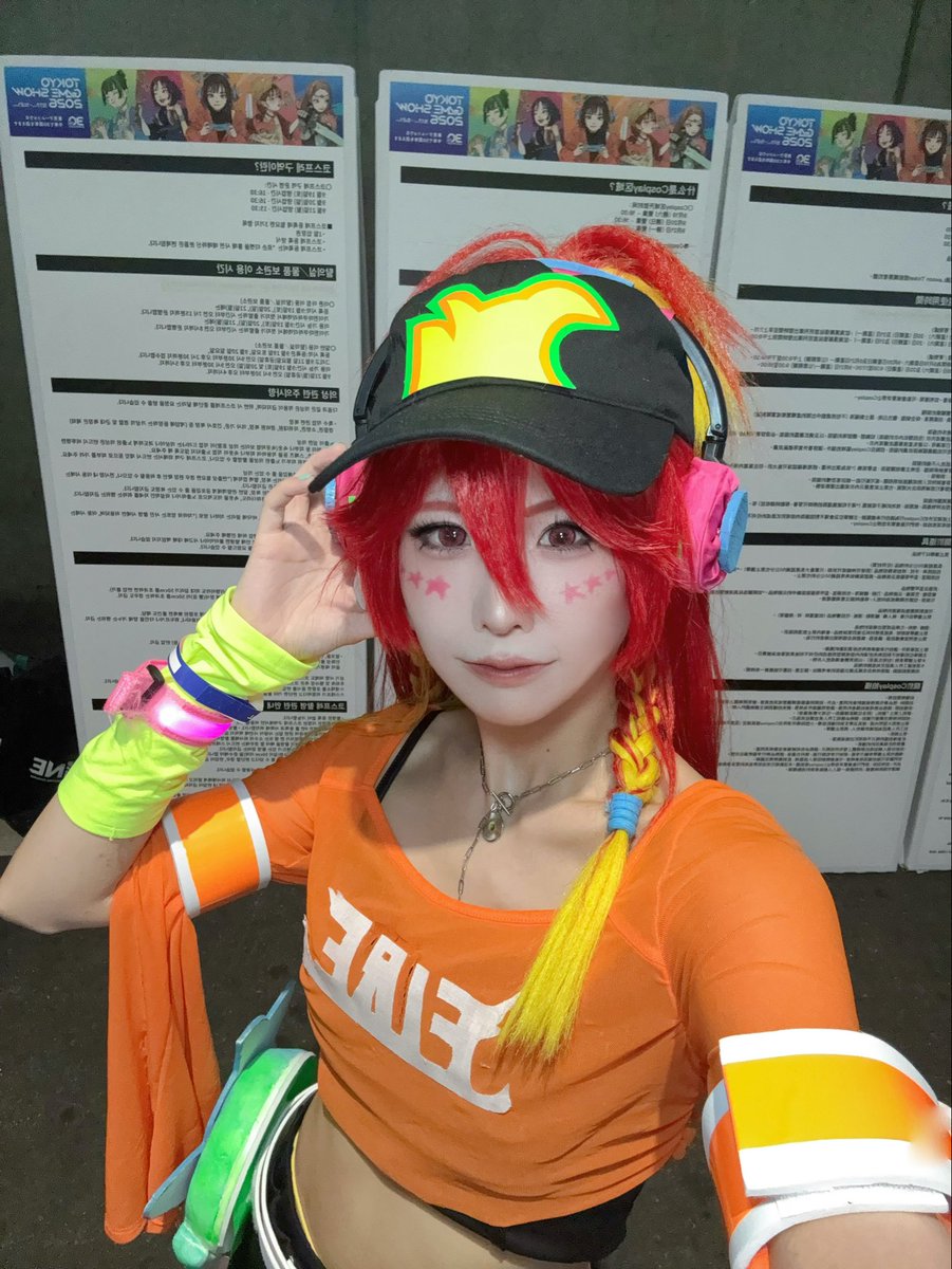 purun_pururun21's tweet photo. 東京ゲームショウ❣️❣️❣️雨を晴らすことができなかったけど…楽しかった！！YOASOBIアンランとキリコで居ました✨
#Overwatch #ow #TGS2026 https://t.co/8frT11Ph76