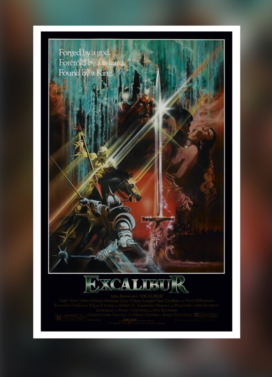 TylskiA's tweet photo. Merlin: "Nos jours sont comptés. Le dieu unique chasse les dieux multiples et les esprits des bois et des rivières deviennent silencieux". #Excalibur #1981 #Boorman https://t.co/kFe32PNOtZ
