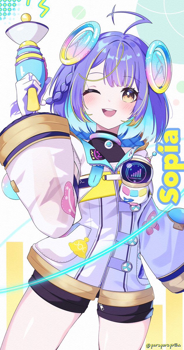 poruporupriiin's tweet photo. ひらめき担当 そぴあちゃん！
初配信たのしみにしてます✨️

#SopiArt https://t.co/s2T4SyvTCf