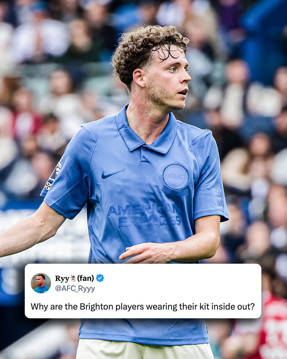 footballontnt's tweet photo. Thought on Brighton's 125th anniversary kit  🤔💙 https://t.co/povIenhJ2e