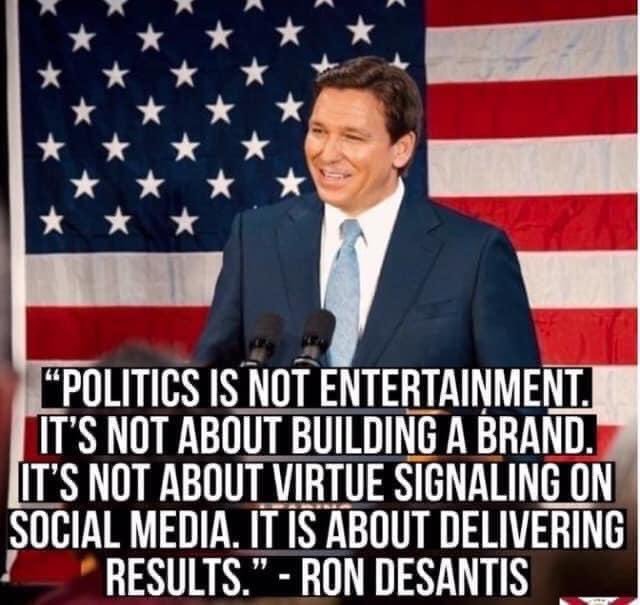 OregonWolfman's tweet photo. Wouldn't it be refreshing to have this kind of attitude from the person in the Oval Office?
#DeSantis2028 https://t.co/NedDhJmRvt