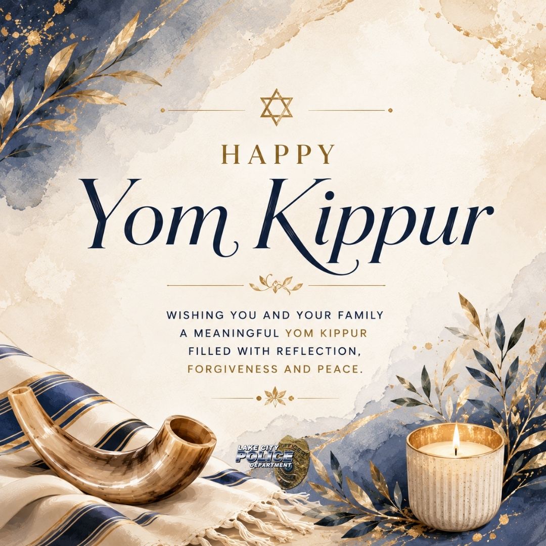 LCFlaPD's tweet photo. To all observing Yom Kippur, we extend our warm wishes during this sacred day of reflection, prayer, and renewal. 🤍 May this meaningful time bring peace and spiritual fulfillment. #lcflapd #lcflacommunity https://t.co/Whs2gJzhAz