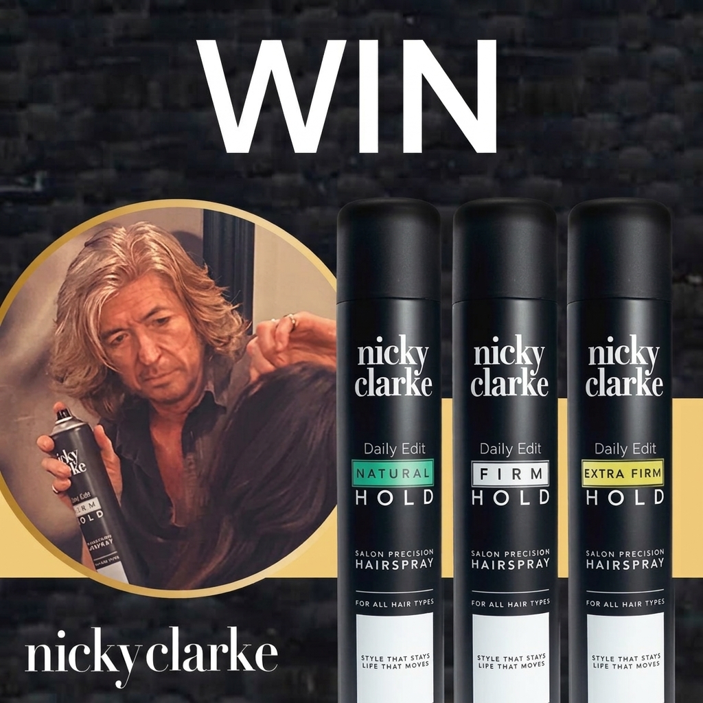 SaversHB's tweet photo. We're giving you the chance to #WIN a bundle of Nicky Clarke hairsprays! 😍

To enter simply RT &amp; FOLLOW @SaversHB

Ends 22/09/2026. UK only. T&amp;C’s apply. – link in bio
#ukcompetition #giveaway #giveawayuk #competition https://t.co/Z04FoJSLnj