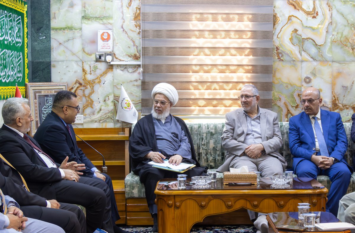 karbala_center's tweet photo. سماحة الشيخ عبد المهدي الكربلائي دام عزه يبحث مع رؤساء جامعات عراقية ورئيس هيئة الإحصاء تطوير مؤتمر الأربعين الدولي.....

لقراءة المزيد اضغط على الرابط الآتي...

https://t.co/aGz5y2MKGl

#مركز_كربلاء_للدراسات_والبحوث
#العتبة_الحسينية_المقدسة https://t.co/7mvrfCw73N
