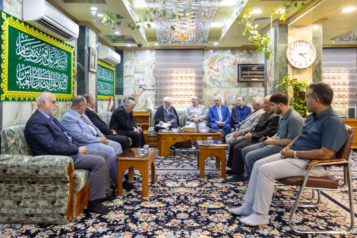 karbala_center's tweet photo. سماحة الشيخ عبد المهدي الكربلائي دام عزه يبحث مع رؤساء جامعات عراقية ورئيس هيئة الإحصاء تطوير مؤتمر الأربعين الدولي.....

لقراءة المزيد اضغط على الرابط الآتي...

https://t.co/aGz5y2MKGl

#مركز_كربلاء_للدراسات_والبحوث
#العتبة_الحسينية_المقدسة https://t.co/7mvrfCw73N