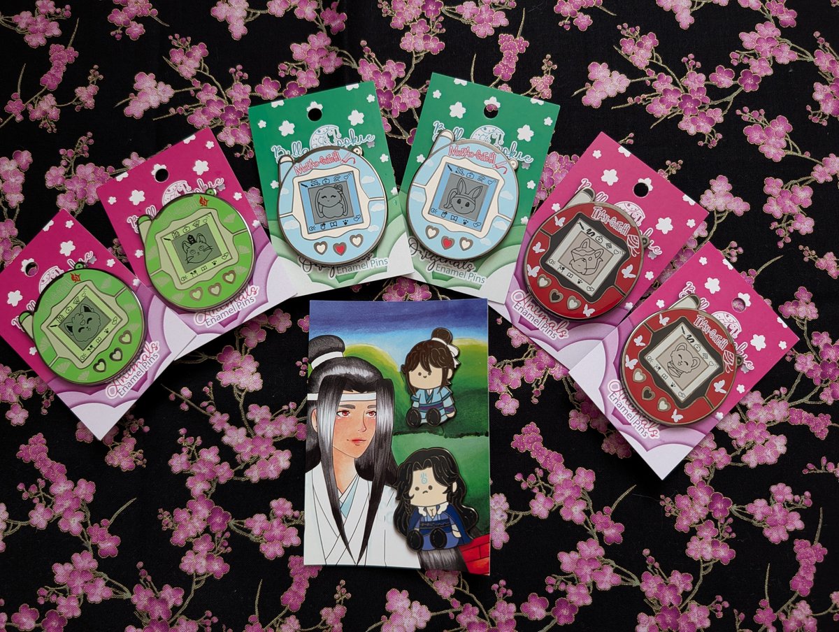 ConinaUK's tweet photo. Also got these cute pins from @Billacookie because why not? ☺️
#mdzs #tgcf #svsss #mxtx #WangXian #HuaLian #BingQiu #MoShang #OCPBBD https://t.co/NYnZsfaI85