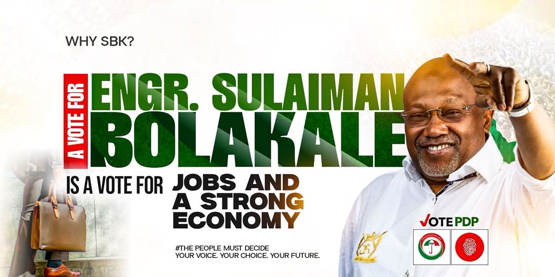 Horllamyday's tweet photo. Every vote shapes tomorrow. Engr Kale Kawu stands for jobs, stronger businesses and real opportunities that uplift families across Kwara. Together, let’s choose progress. 

#SBK2027 #KawuFawenu #KawuFawenu2027 https://t.co/oj2cQaWtZ3