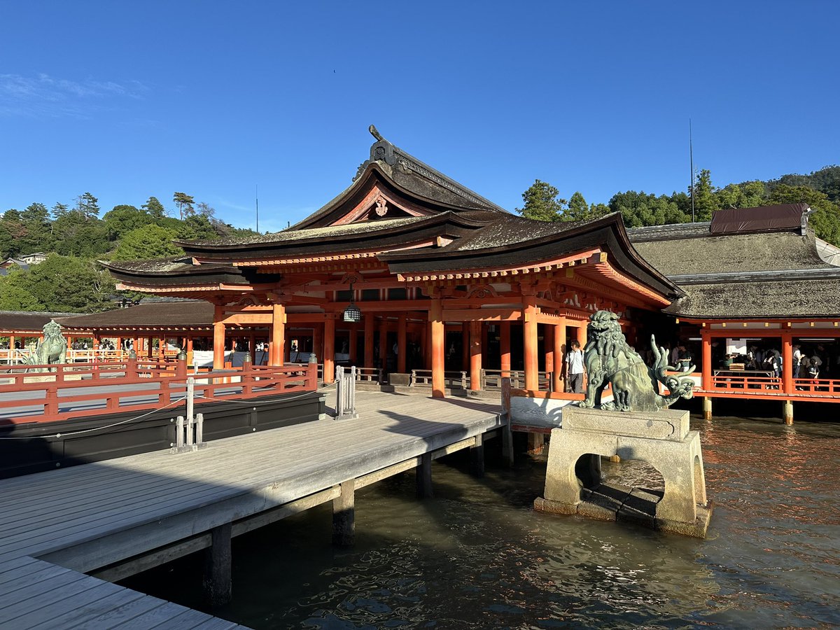 farenizm's tweet photo. 厳島神社と食べ歩き、1日目。 https://t.co/gReAsRna8e