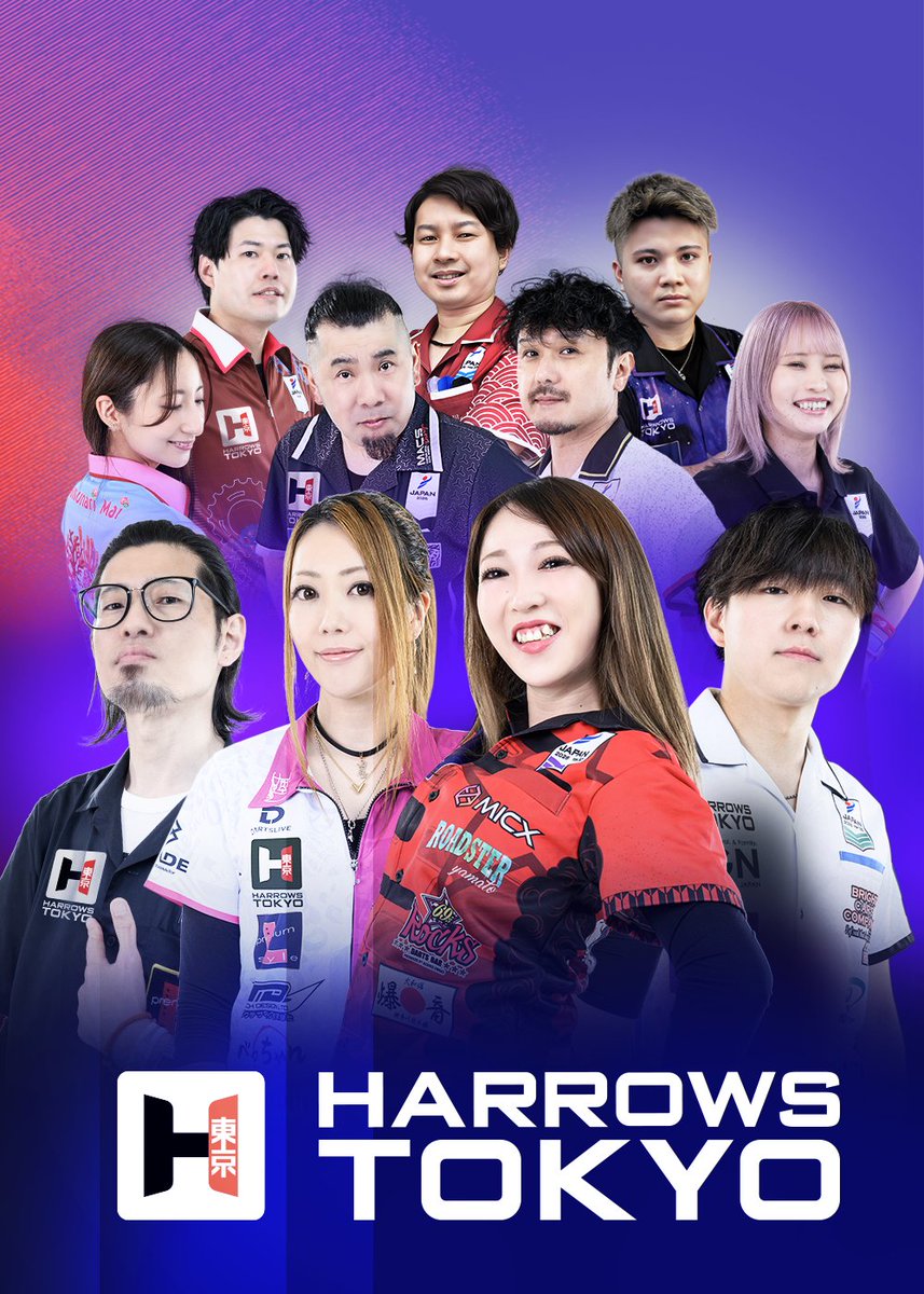 HarrowsDarts's tweet photo. Introducing Harrows Tokyo

Japan has been an important part of the Harrows story for a long time. We first entered the Japanese soft-tip market back in the 1980s, and we’ve never left.

So, the new Harrows Tokyo subsidiary is an expansion of that long-standing connection and building something much bigger from it.

Japan has its own darts culture, players and design influences, and the Harrows Tokyo team has been established, in Tokyo, to reflect that.

This is something new. Designed in Japan. Crafted for the future.

Welcome Harrows Tokyo.
