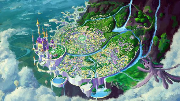 SeptemberPon's tweet photo. What a adorable little town. Ripe for chaos and nightmares to take hold. For fear to grip the minds and hearts of ponies and spill onto the streets. https://t.co/xQTVaYB8fn