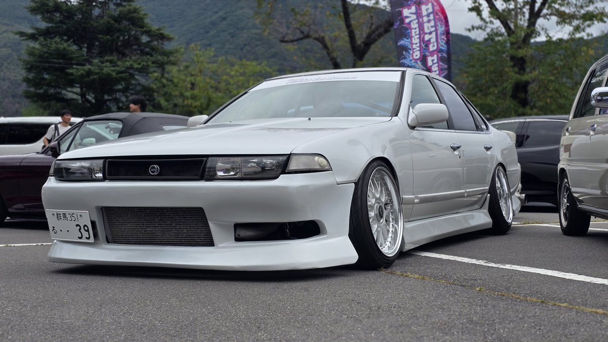 rikiCEFIRO's tweet photo. 本日はNagano Girls CarCollection
~episode2~
ギャラリー（オーナー）のみ
参加させて頂きました

@mi_oo_39 運営お疲れ様でした🙏
今年はイベント車両2台
ギャラリー2台のセフィーロ会でした https://t.co/V7lu3G6i0g