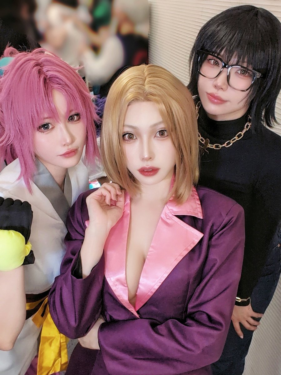melomelomeloda's tweet photo. 旅団女性陣🕷️
3人でハンターオンリー参加してきました！
ハンターお好きな方とたくさん交流できて幸せでしたー🫶
#ハンターオンリー2026 https://t.co/XuD9CLItve