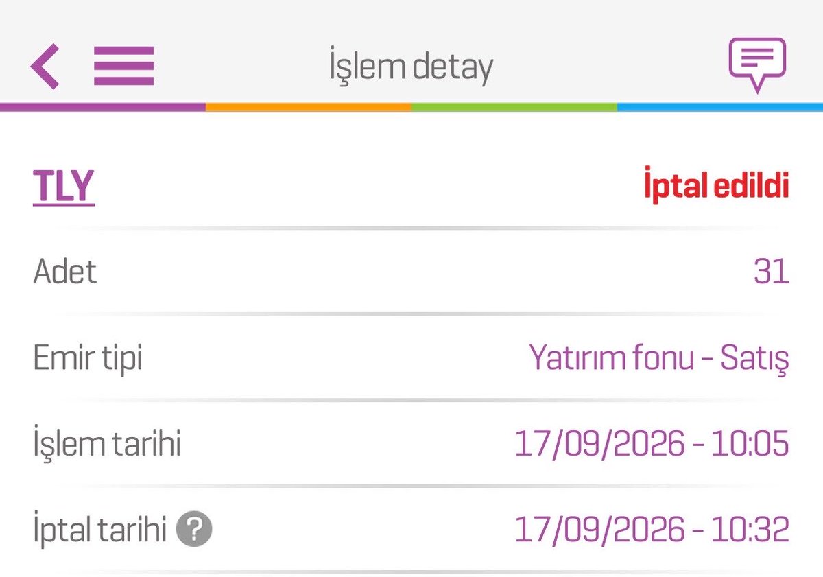 yatirimciakinci's tweet photo. 16 Eylül 13.30 sonrası, SPK’nın belirlemiş olduğu 17 Eylül sabahı saat 13:30 sınırından ÖNCE ilettiğimiz yasal fon satış emirlerimiz aracı kurumlar ve TEFAS sistemleri tarafından hiçbir geçerli dayanak olmaksızın peş peşe reddedildi.

Kimi "TEFAS reddetti" diyor, kimi "Fiyat girilmediği için sistem kabul etmedi" savunmasına sığınıyor. 

Yatırımcının suçu ne? Mevzuatın tanıdığı yasal saatler içinde emrini sisteme girmek mi? Fiyatın sisteme girilmemesi ya da platformun teknik tıkanıklığı yatırımcının değil, sistemin ve kurumların kusurudur!

BU DURUMDAN ÖTÜRÜ TASFİYEYE GİRMEK ZORUNDA BIRAKILACAĞIZ.

Log kayıtları ortadadır; emir saatleri saniyesine kadar bellidir. 

Sistemsel aksaklıkların faturasını yatırımcıya kesilmemeli. Bu açık bir hak kaybıdır. Resmi açıklama ve buna ilişkin bir adım bekliyoruz.

@spkgovtr @Takasbank @MerkeziKayitTur