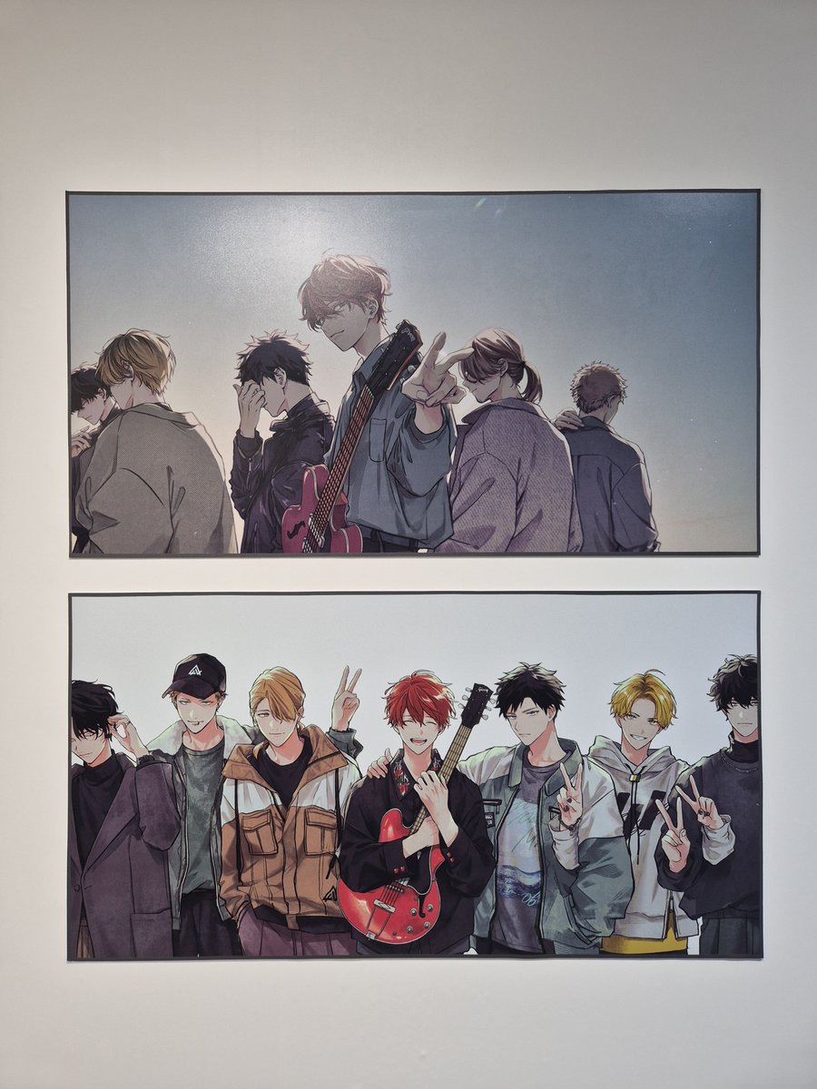 YULL_IASIS's tweet photo. 기븐을 늦게 알게 되어서... 기븐앵콜팝업으로 전시 그림을 처음 접했다. 처음에는 극장판 바다로만 보고, 두번째는 만화책 10년후까지 정주행 후에! 확실히 처음부터 10년후까지 알고 가니까 여운이 장난 아니다ㅠㅠ 앵콜팝업을 놓치지 않아서 다행이라는 생각뿐❤️#기븐앵콜팝업후기 https://t.co/SSvKgGlR5K