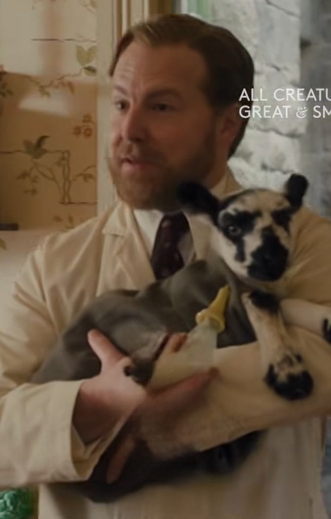 SandraBeck75280's tweet photo. "Very attached to the person that's nurtured them."🐑

Best "Lamb Daddy", with a sad undertone. There's a longing to love but no other outlet than this "baby", not even with his lady friend. Simultaneously, he uses the lamb like a barrier to shield himself as he kisses her.#ACGAS https://t.co/lpcGwJhfti